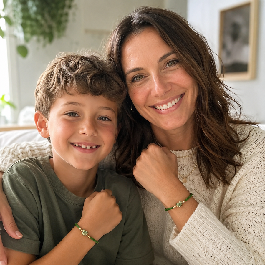 Elena con suo figlio