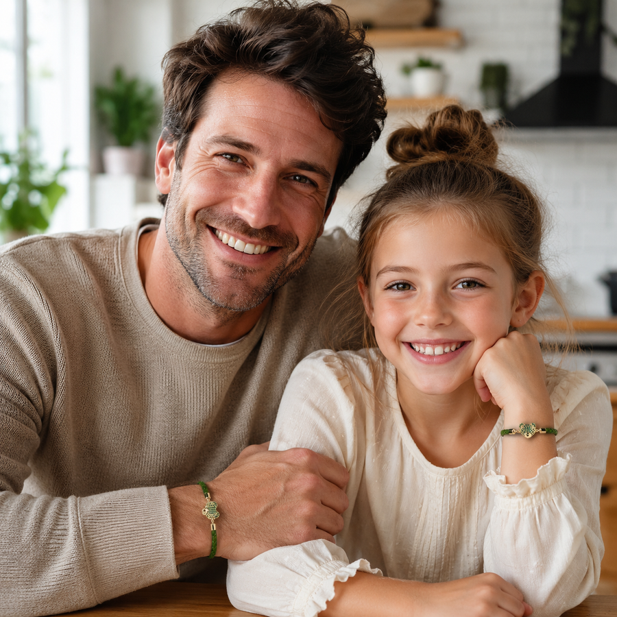 Marco con sua figlia
