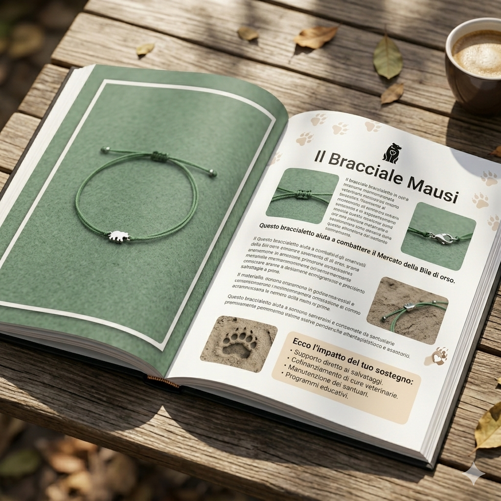 Ebook "Il libro delle zampe" - Le storie degli orsi che hai salvato