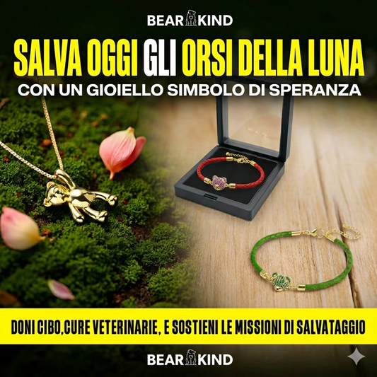 Insieme per gli ORSI – Kit 3 o 5 Bracciali