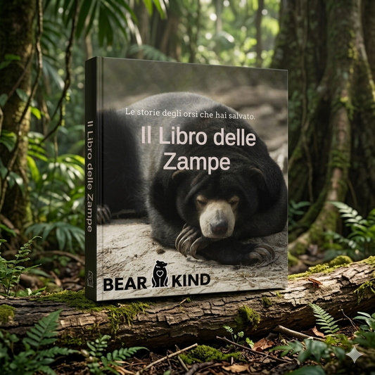 Ebook "Il libro delle zampe" - Le storie degli orsi che hai salvato